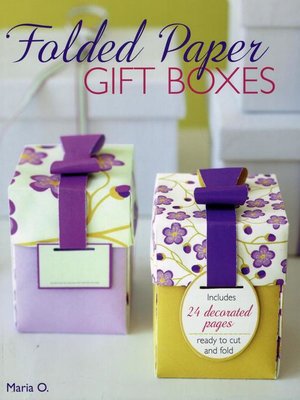 cover image of Folded Paper Gift Boxes